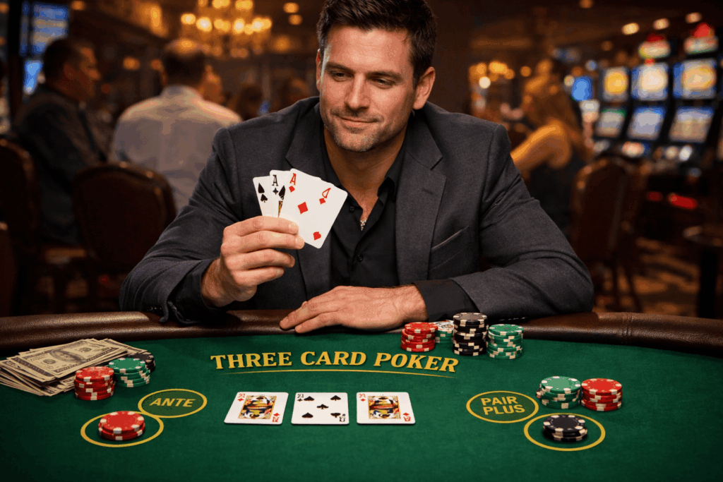Poker à 3 cartes
