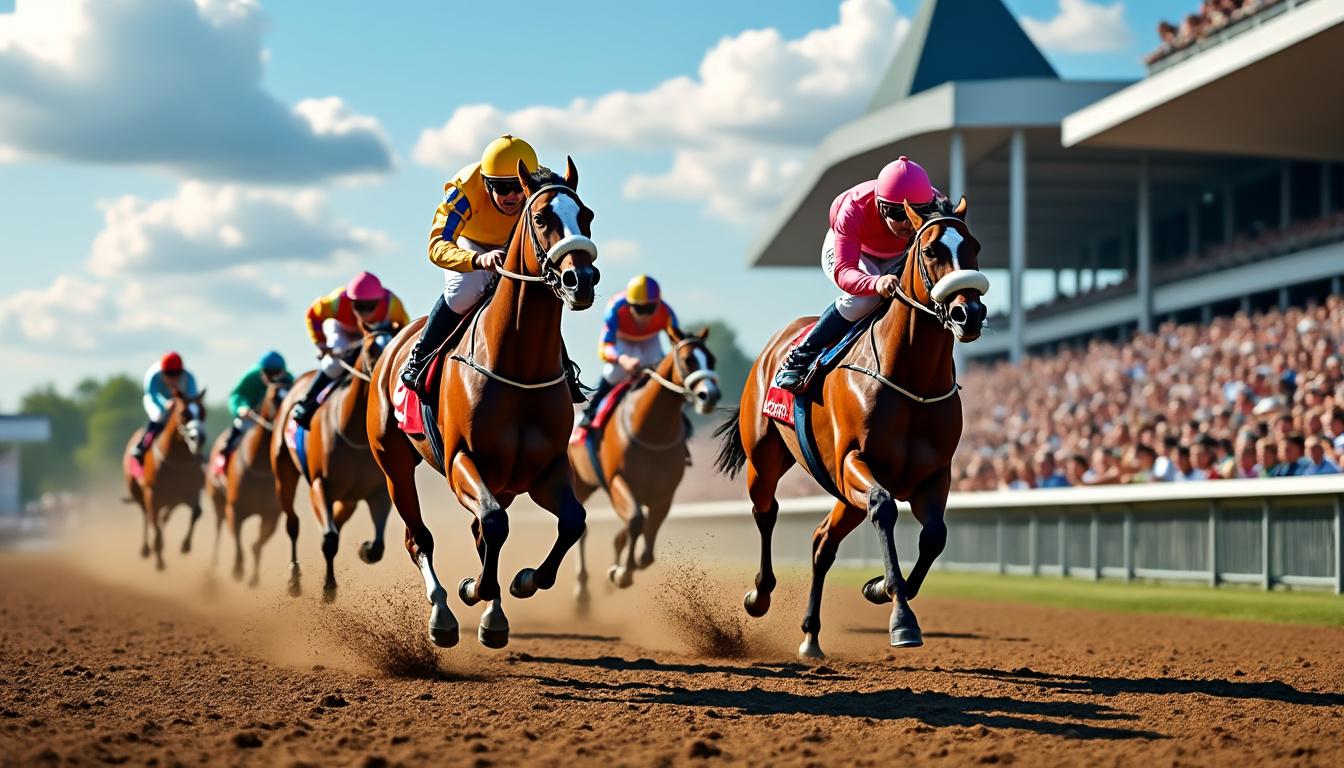 découvrez les résultats du quinté du jour et les chevaux gagnants. suivez l’actualité des courses hippiques et consultez chaque jour les chevaux à l’arrivée pour ne rien manquer des pronostics et du classement.