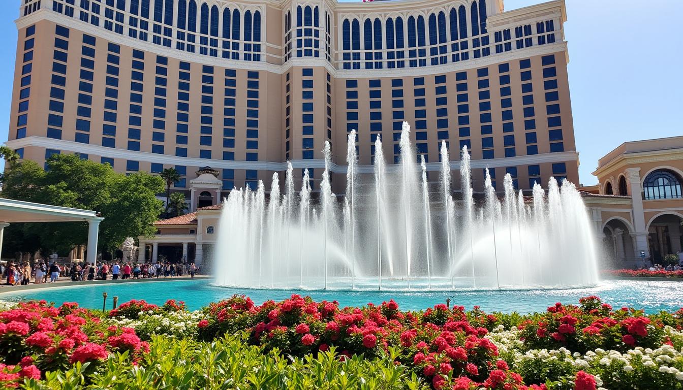 découvrez l'élégance et le raffinement du célèbre casino bellagio aux états-unis grâce à une visite guidée exclusive, spécialement conçue pour les amateurs de luxe en quête d'expériences inoubliables.